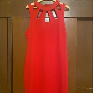 Sexy and elegant red dress